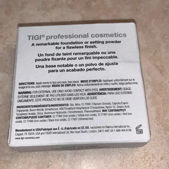 TIGI Professional Powder Foundation Shade entice 0.37 oz New - Picture 2 of 4